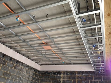 metal pareng|How to install metal furring ceiling design. Gypsum board..